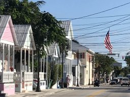 Key West Florida USA Little pink houses